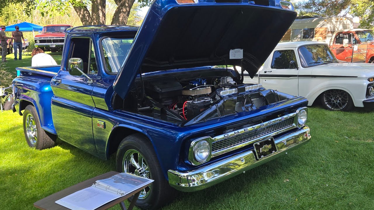 Delta Utah car show 9-20-25 Tom special 1966 Chevy truck got it