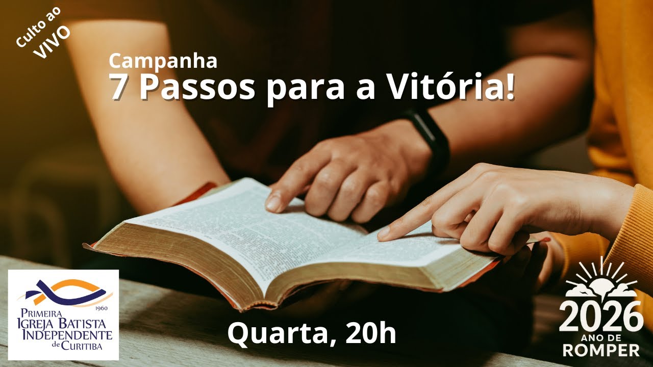 Campanha 7 Passos para a Vitória || Da derrota à Restauração: as Lições de Ai || Pr. Elton Melo