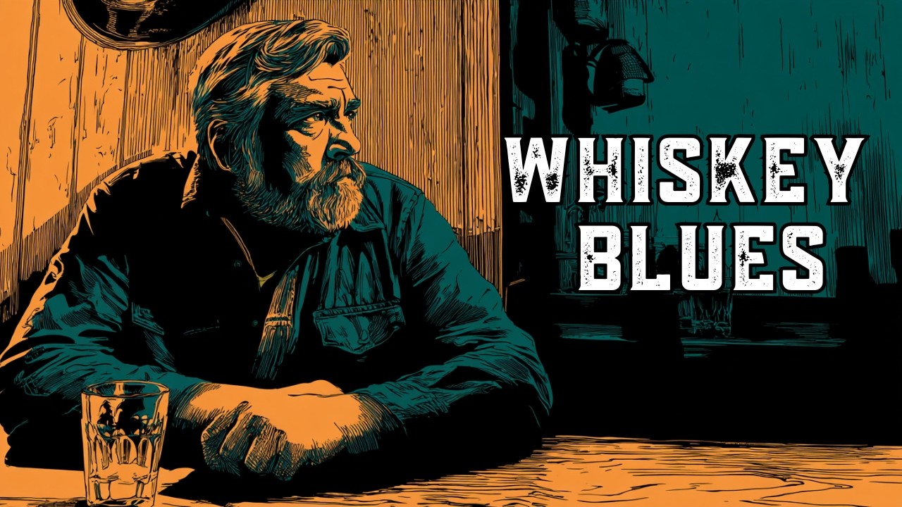 Blues Instrumental 🥃 Midnight Whiskey Bar Blues (No Vocals) | Relax & Unwind 🌙| Vol 9