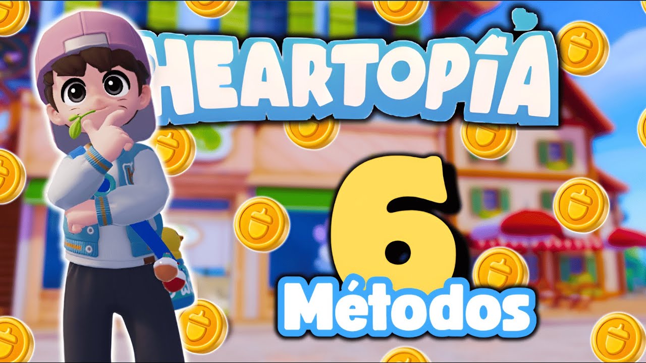 ✅ 6 METODOS FÁCILES para ganar ORO 🪙 en HEARTOPIA 🏡