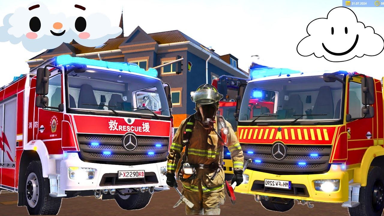 Feuerwehr wie ein Profi! 🚨 Epische Rettung in Notruf 112 🔥🚒