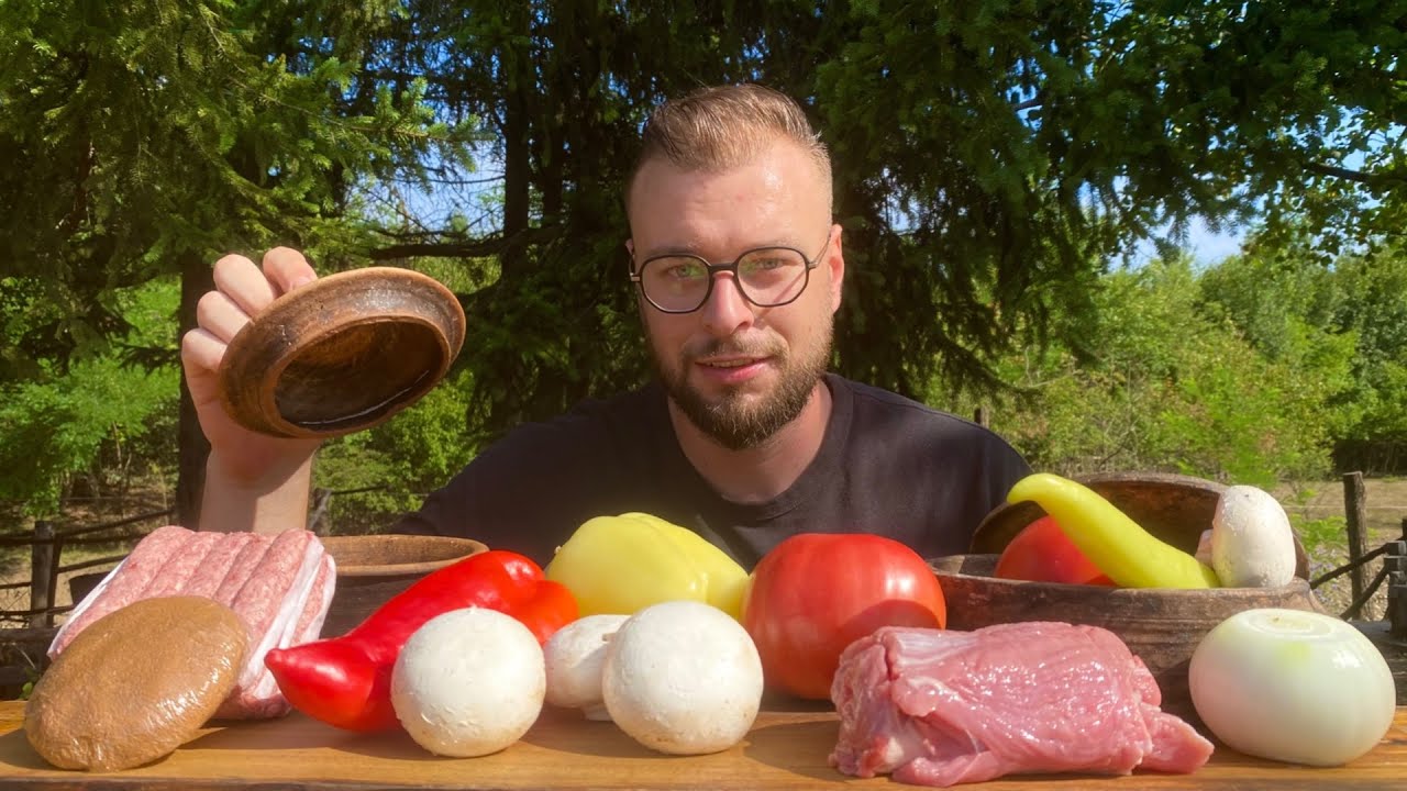 Teleća mućkalica i ćevapi u dagari sa kajmakom i dimljenim sirom.