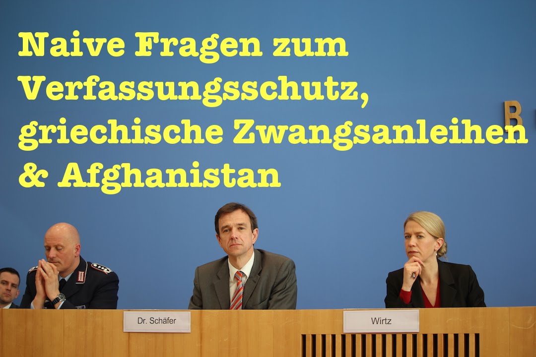 Naive Fragen an Bundesinnenminister Thomas de Maizi&egrave;re