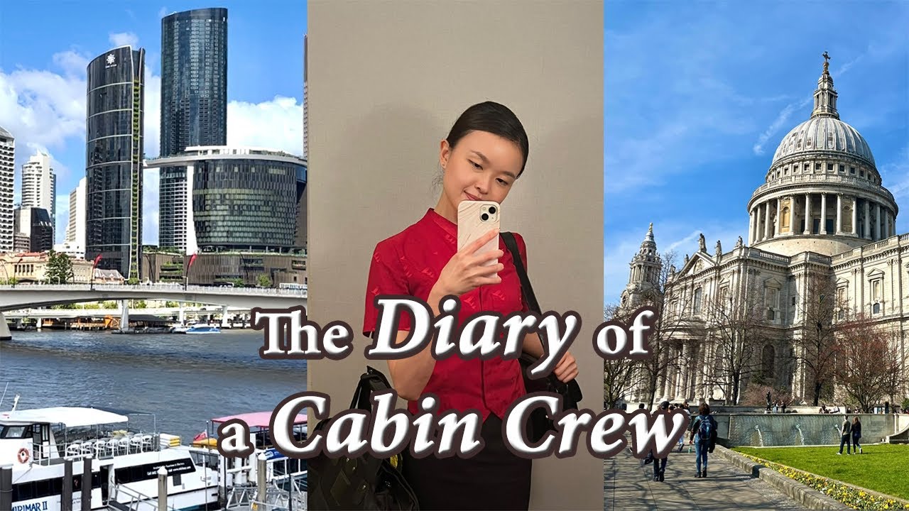 Flight Schedule of a Cabin Crew｜Flight Delay in India｜Flying to London Twice a Month