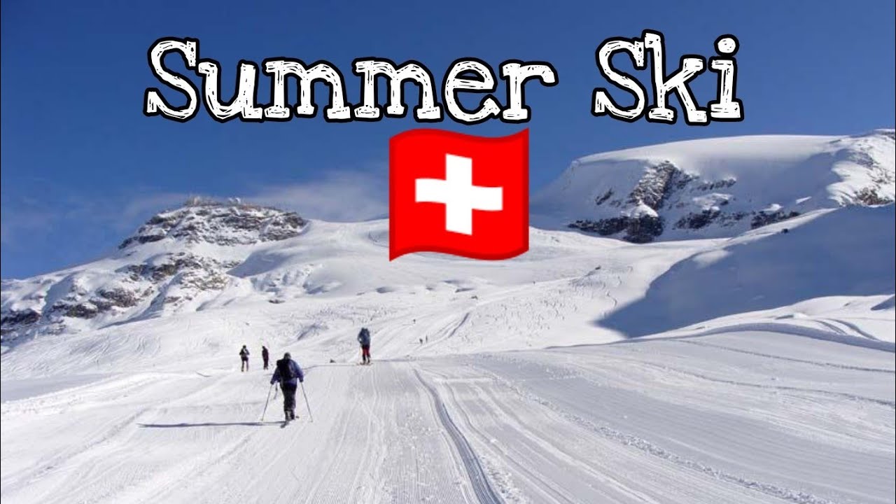 🇨🇭 Ghiacciaio PLATEAU ROSA,summer ski, pista completa