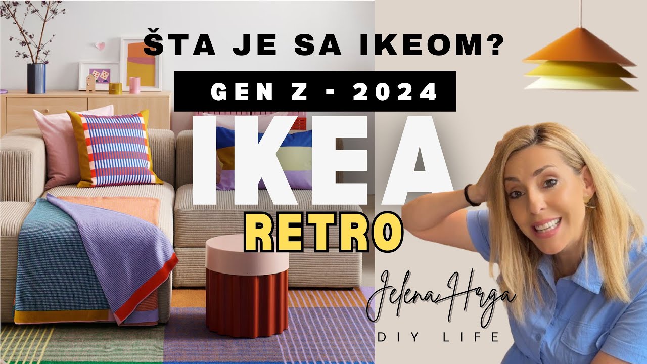 IKEA Retro Kolekcije 2024: Vintage Stil za Gen Z!