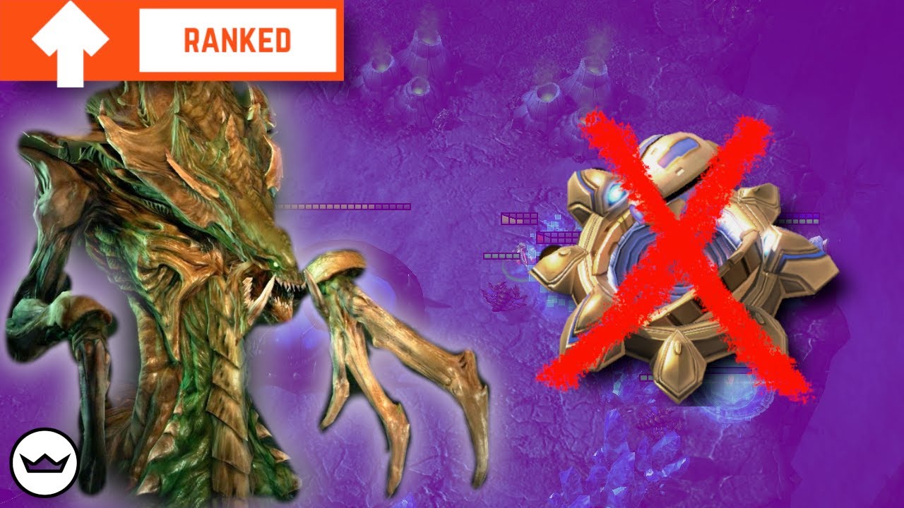 The Right way for Zerg to deal with  Cannon Rush | Ranked Clip