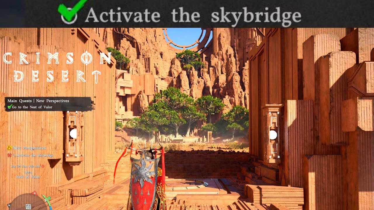 Crimson Desert - Activate the Skybridge (New Perspectives)
