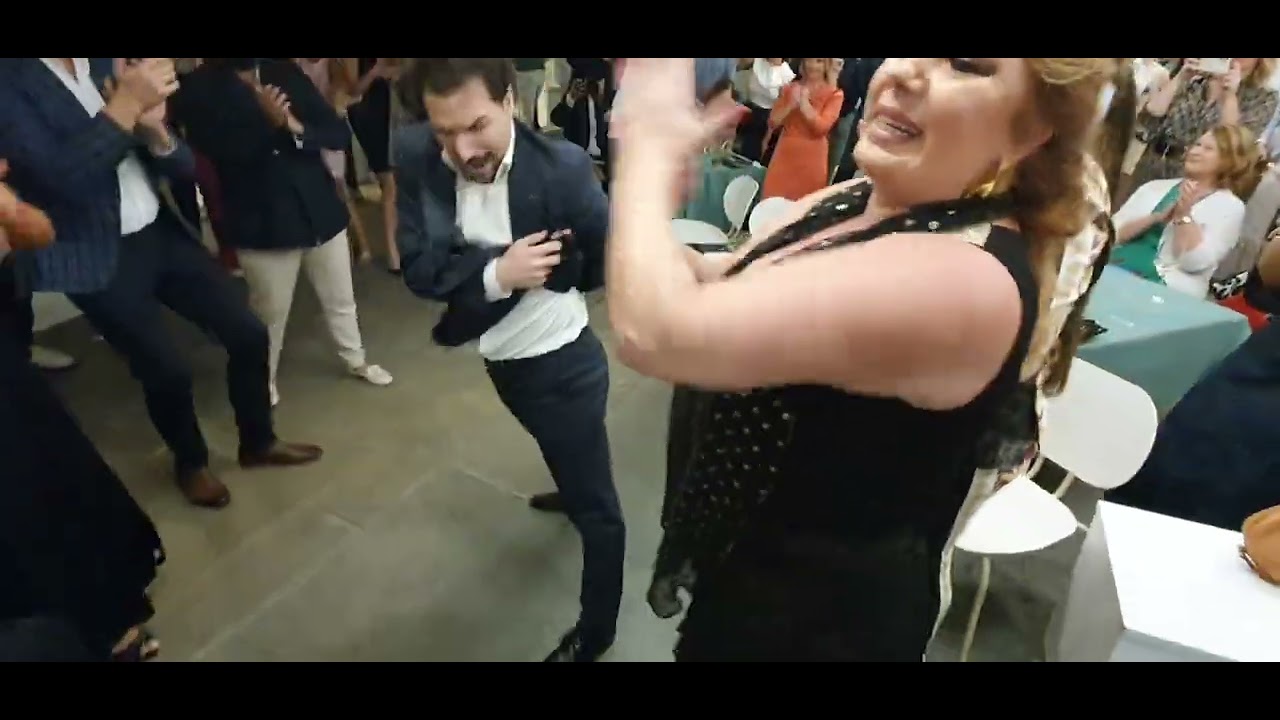 Fiesta por bulerías en Sevilla(Sergio González, Mara Rey, Sara Sánchez, Pechuguita, Jesús Flores...)