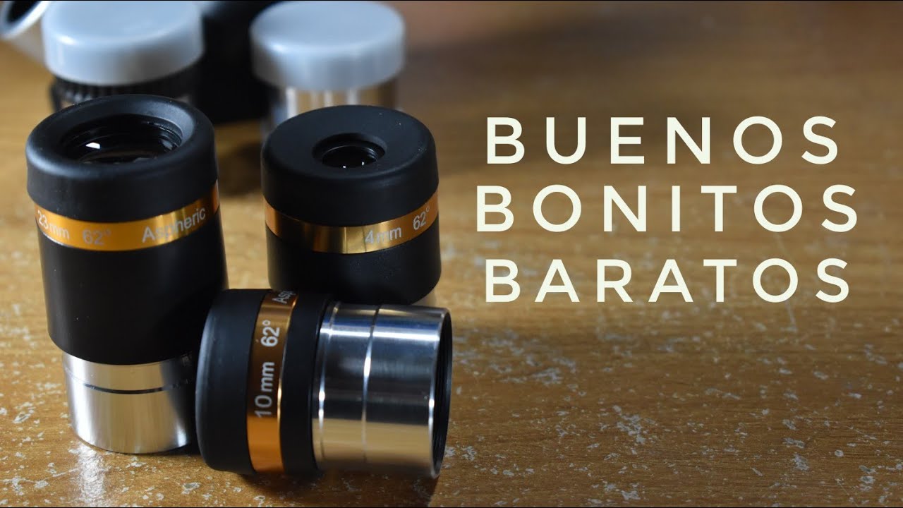 Estos oculares MEJORARAN tu telescopio.
