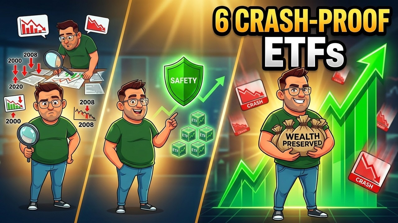 The 6 ETFs That Protected Wealth During Every Market Crash Since 2000 to Now current situation.