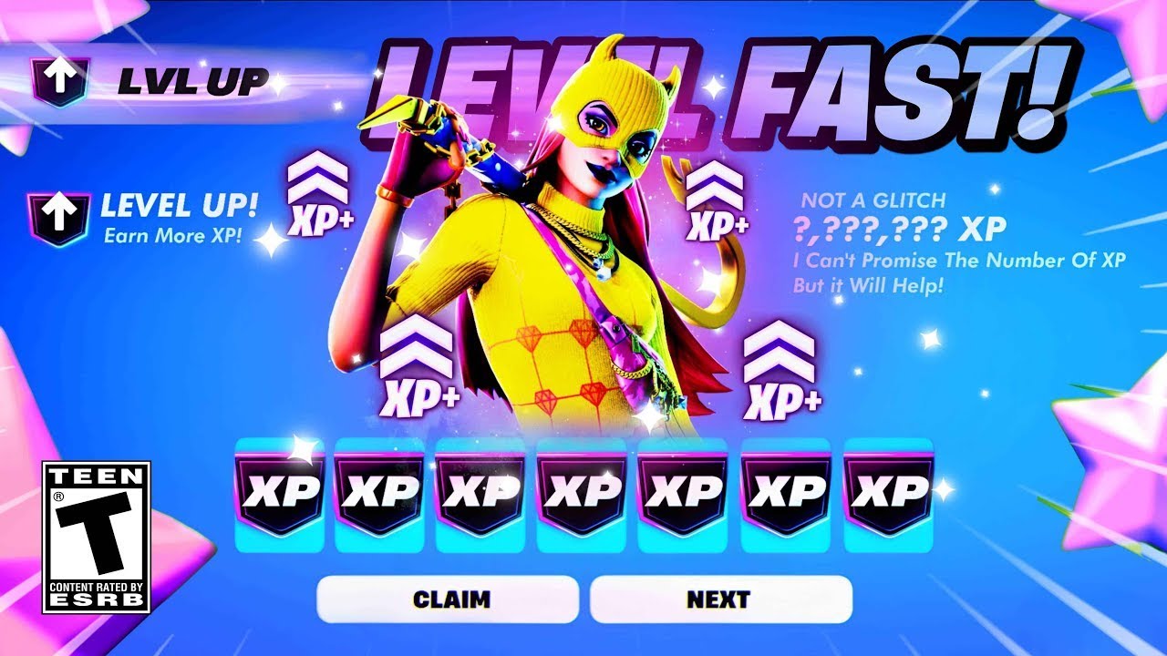 اقوى قلتش XP  فورت نايت  في السيزون الجديد600لف 😨🔥!