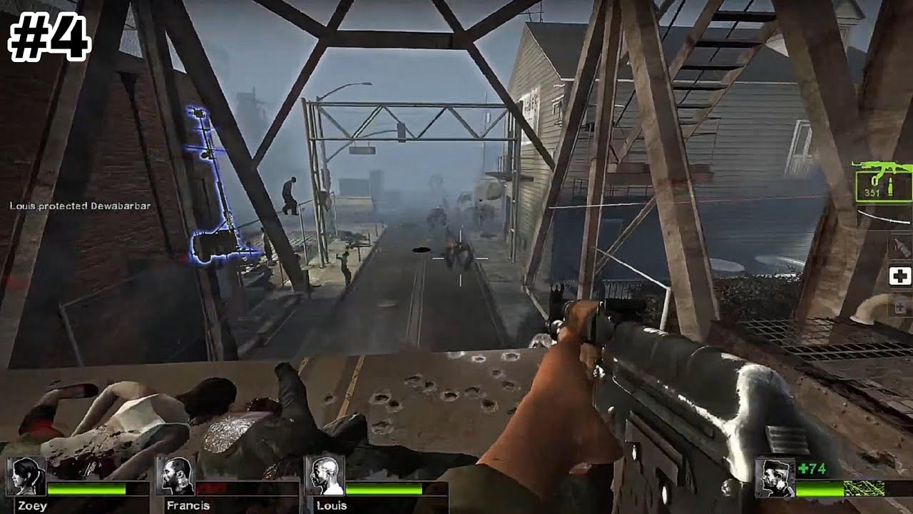Rela mati demi NPC - Left 4 Dead Mode hard part 4