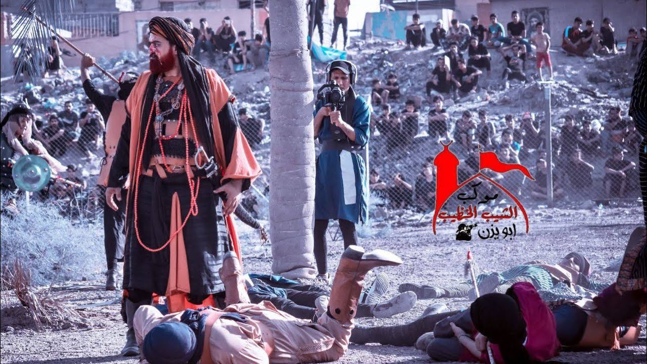 الجزء الاول /تشابية واقعة الطف لسنة 2021/لموكب تشابية الشيب الخضيب