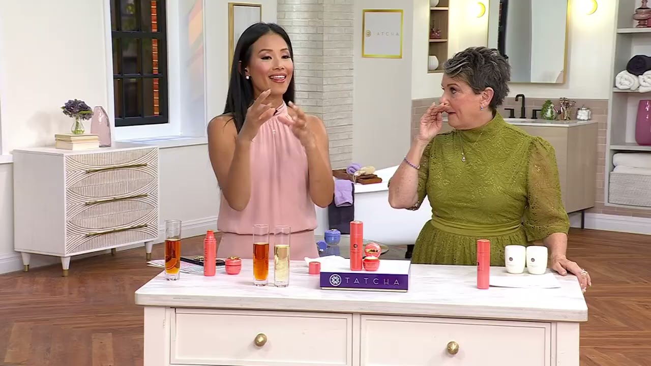 TATCHA Brightening Serum & Eye Cream Duo Auto-Delivery on QVC