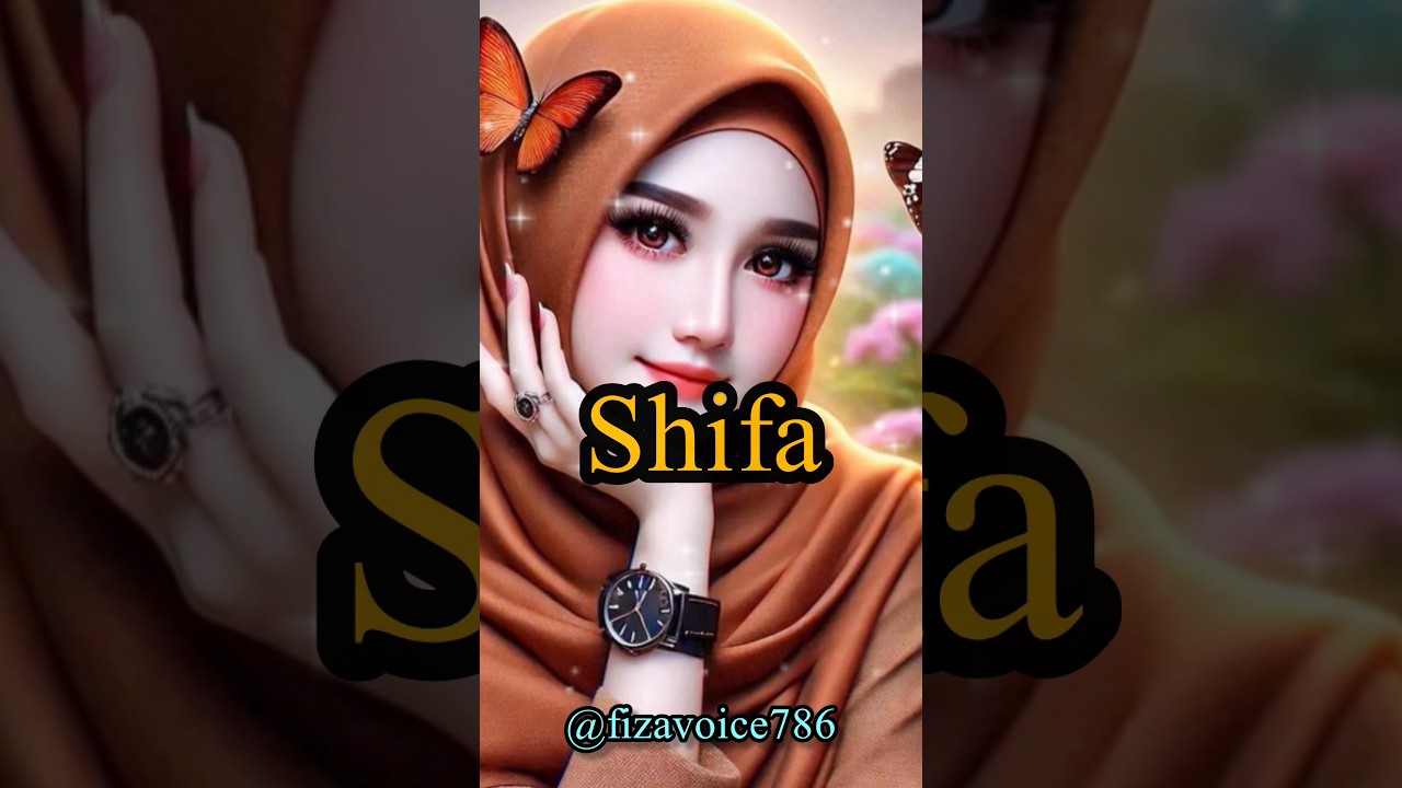 Shifa name meaning in Urdu/what is the meaning of Shifa name in Islam