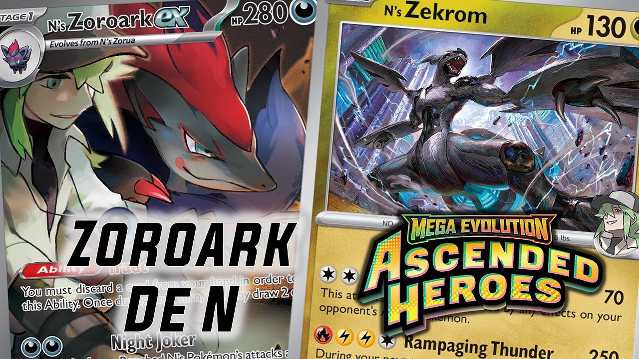 💥 Zoroark ex es IMPARABLE con las nuevas cartas - Ascended Heroes / Héroes Ascendentes