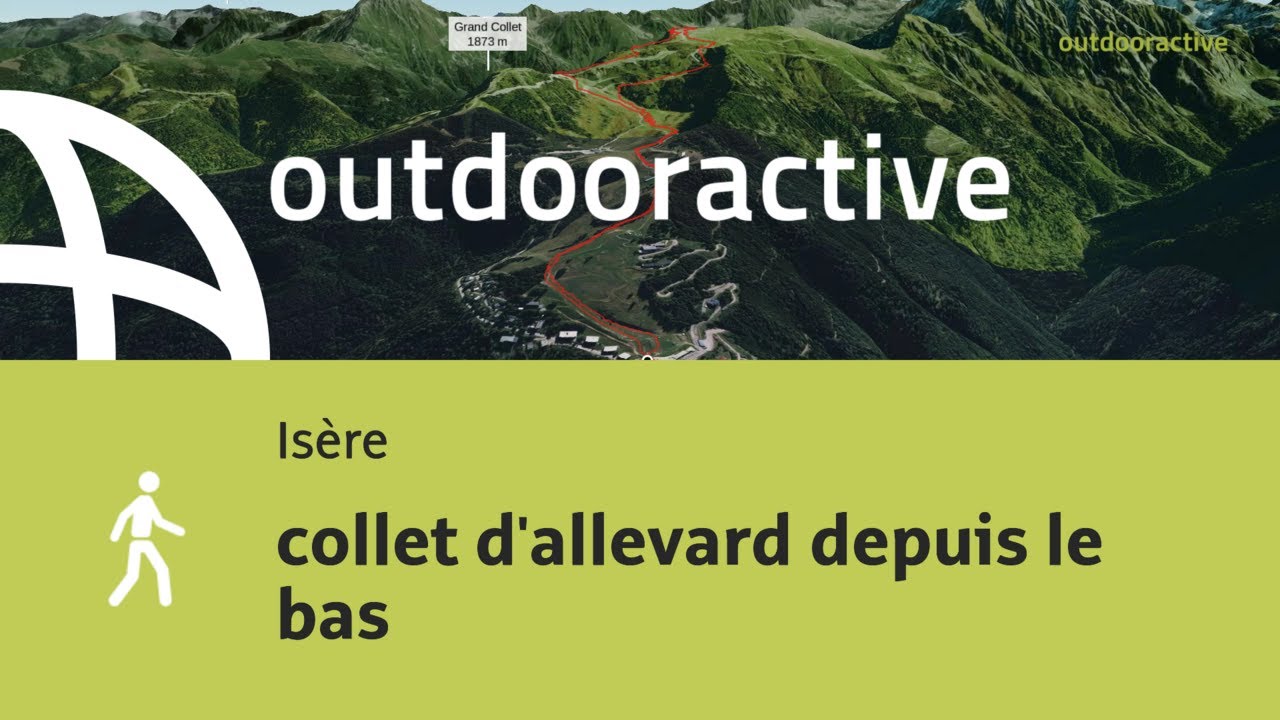 randonn&eacute;e en Is&egrave;re: collet d'allevard depuis le  bas