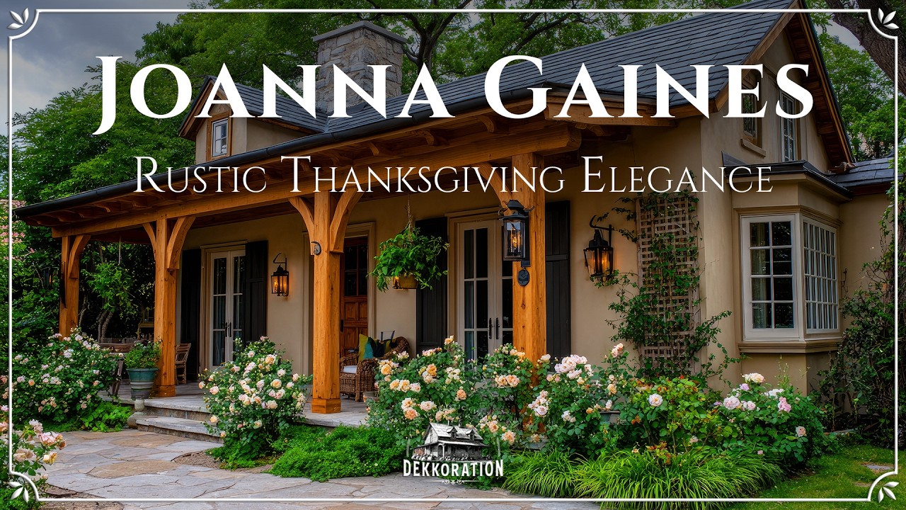 Joanna Gaines Thanksgiving 2025: Rustic Farmhouse Decor