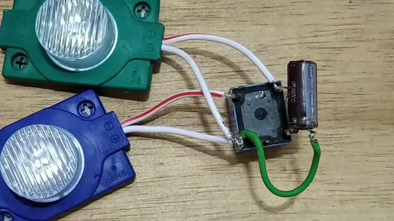 Lampu kerdip flasher 2 lampu 12V