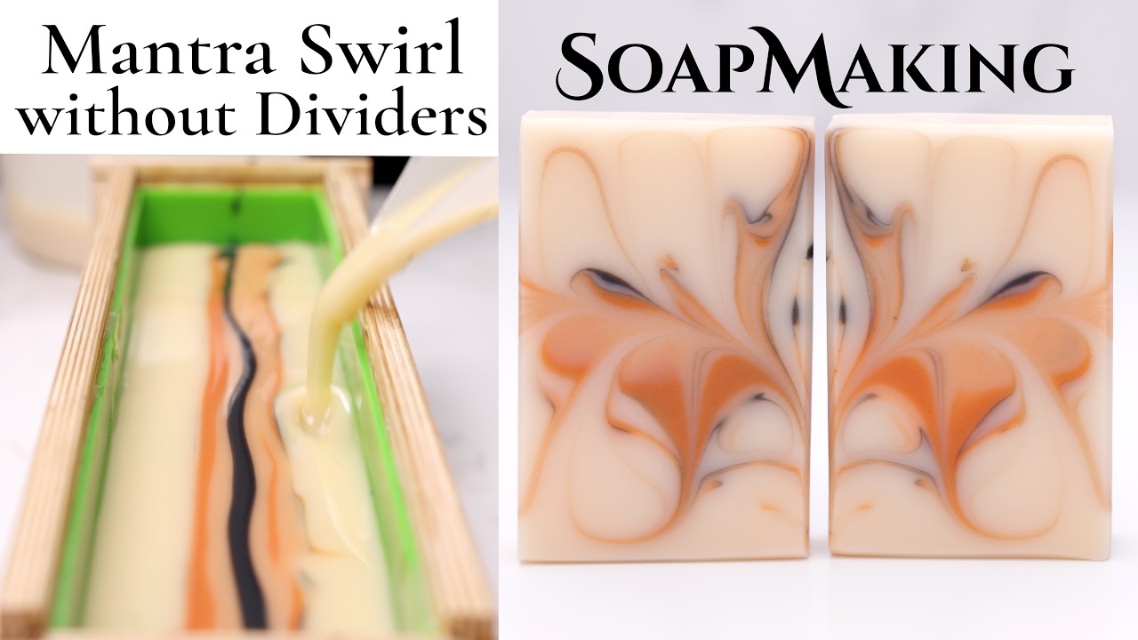 Mantra Swirl without Dividers Soap making