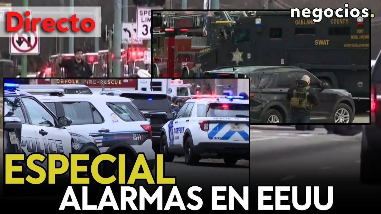 DIRECTO: SE DISPARAN LAS ALARMAS EN EEUU: ATAQUE EN UNA SINAGOGA EN MICHIGAN Y TIROTEO EN VIRGINIA