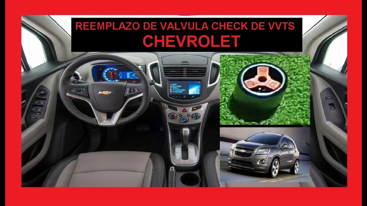 VALVULA CHECK de aceite chevrolet sonic / tracker / cruze / trax