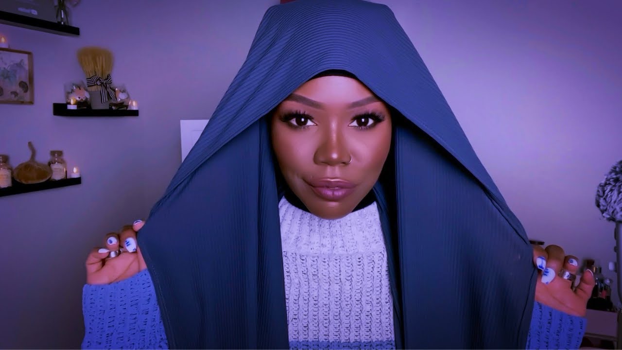ASMR | Hijab Tutorial (ft. Dossier)