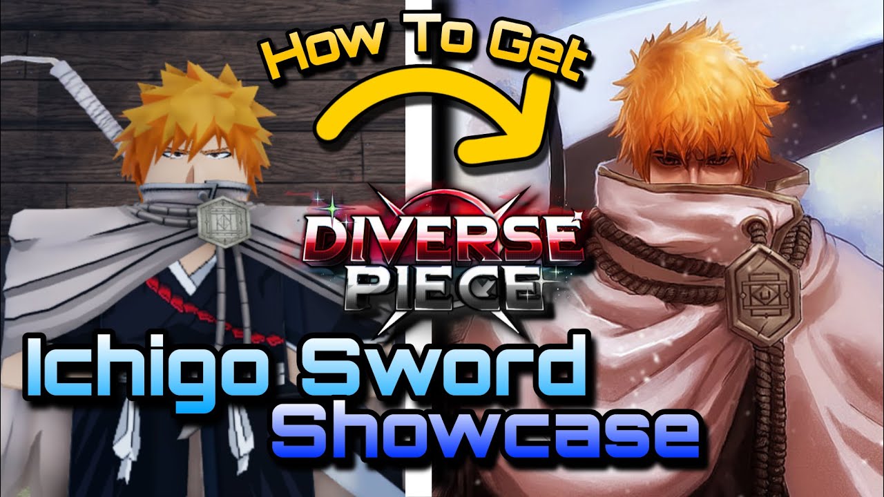 Roblox-Diverse Piece | Витрина мечей Ичиго + Как получить | Как получить меч Ичиго | YukiSw
