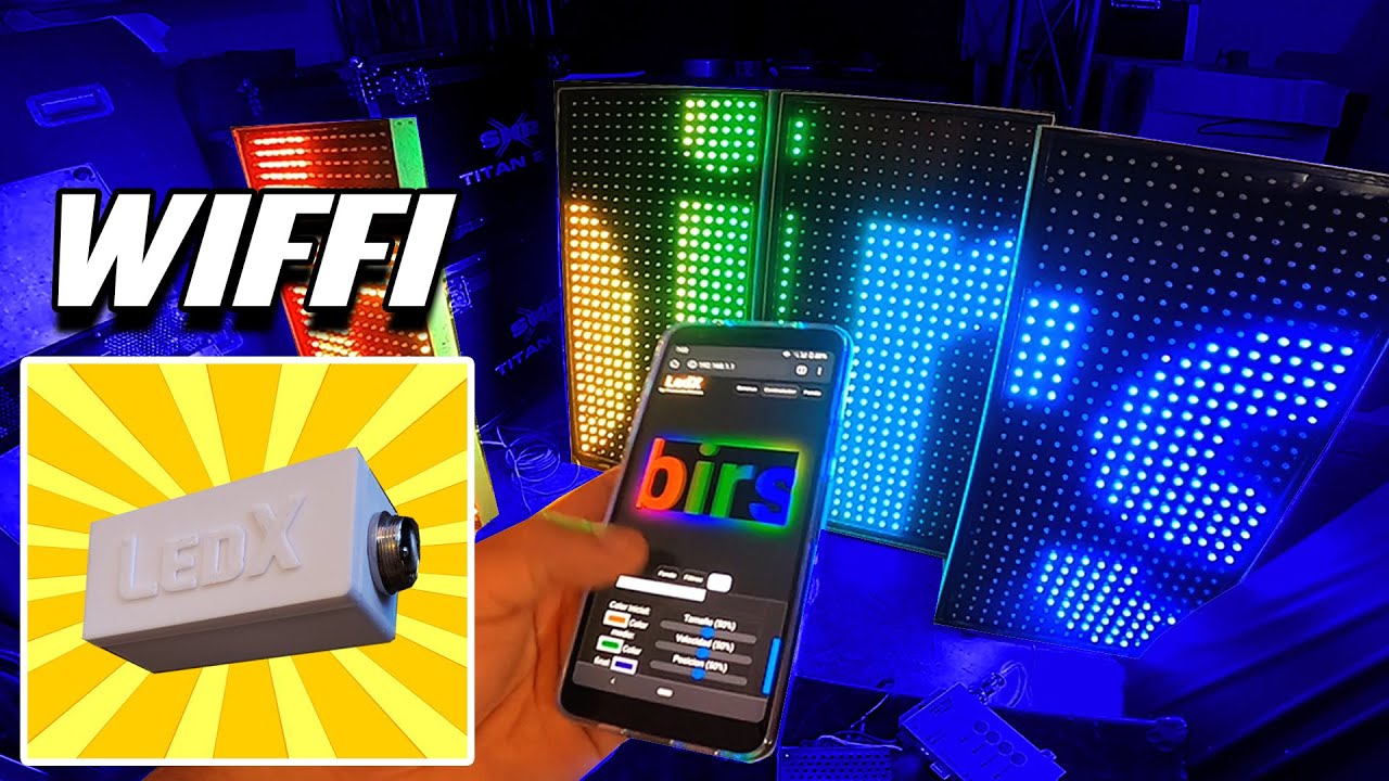 CONTROL T1000S WIFI  MEJORADO LEDX en tiempo real