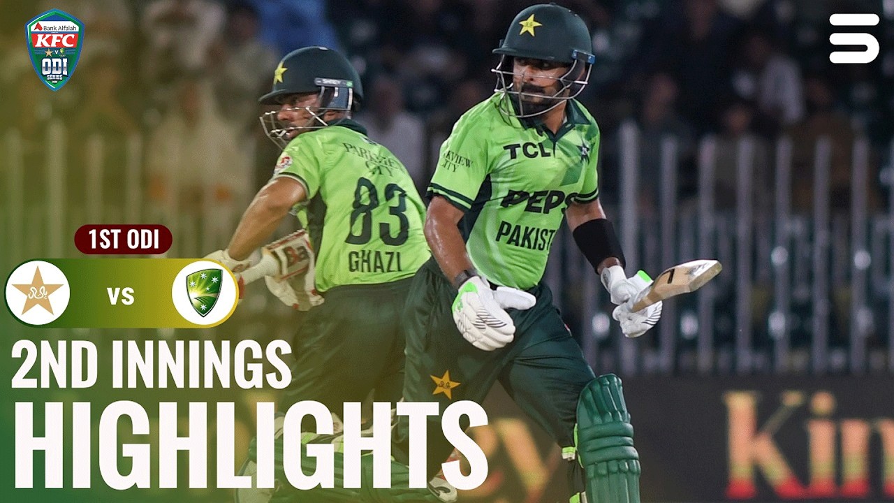 2nd Innings Highlights | Pakistan vs Australia | Match 01 | ODI Series 2026 | PCB | M9J1H