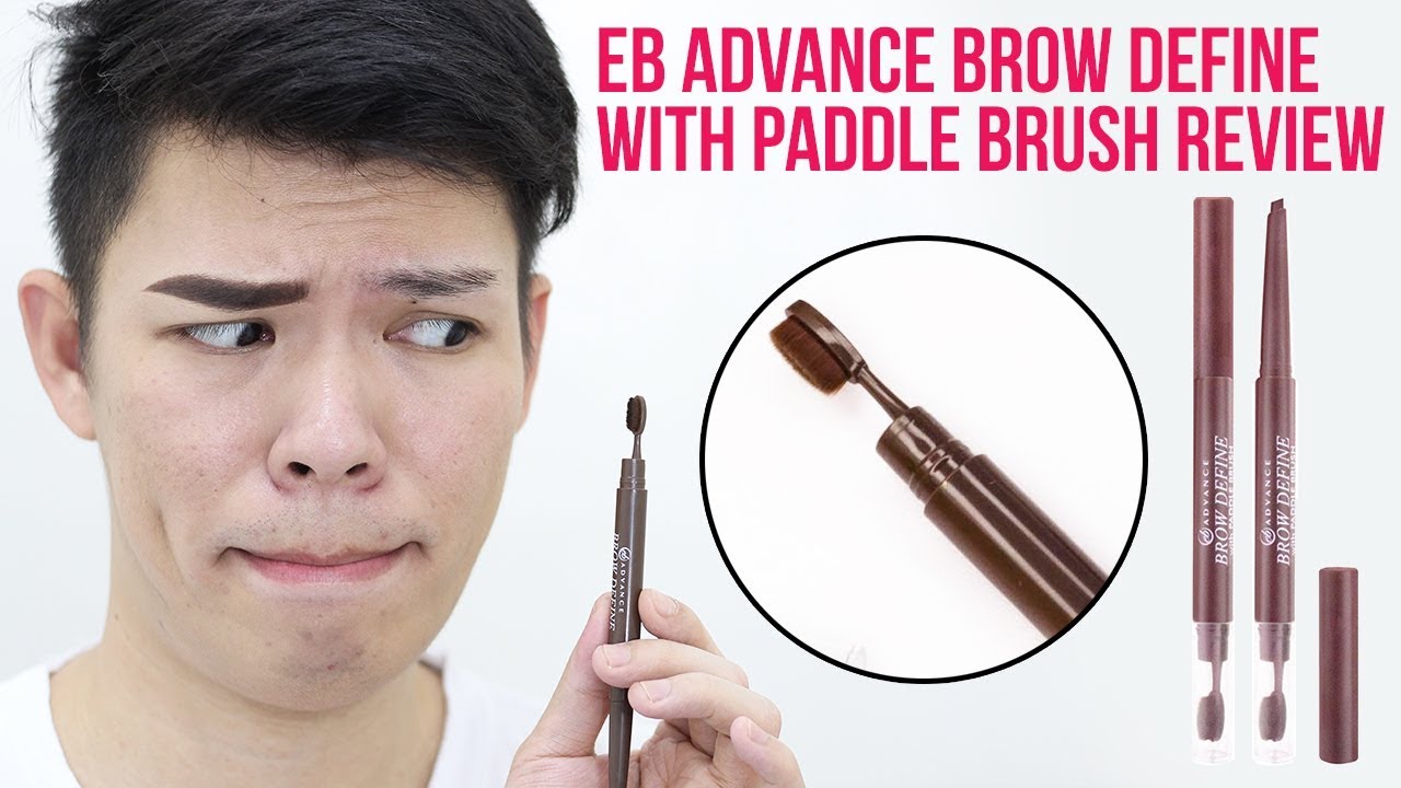 150 PESOS PANG KILAY NA MAY PADDLE BRUSH?!!! EB ADVANCE BROW DEFINE WITH PADDLE BRUSH REVIEW