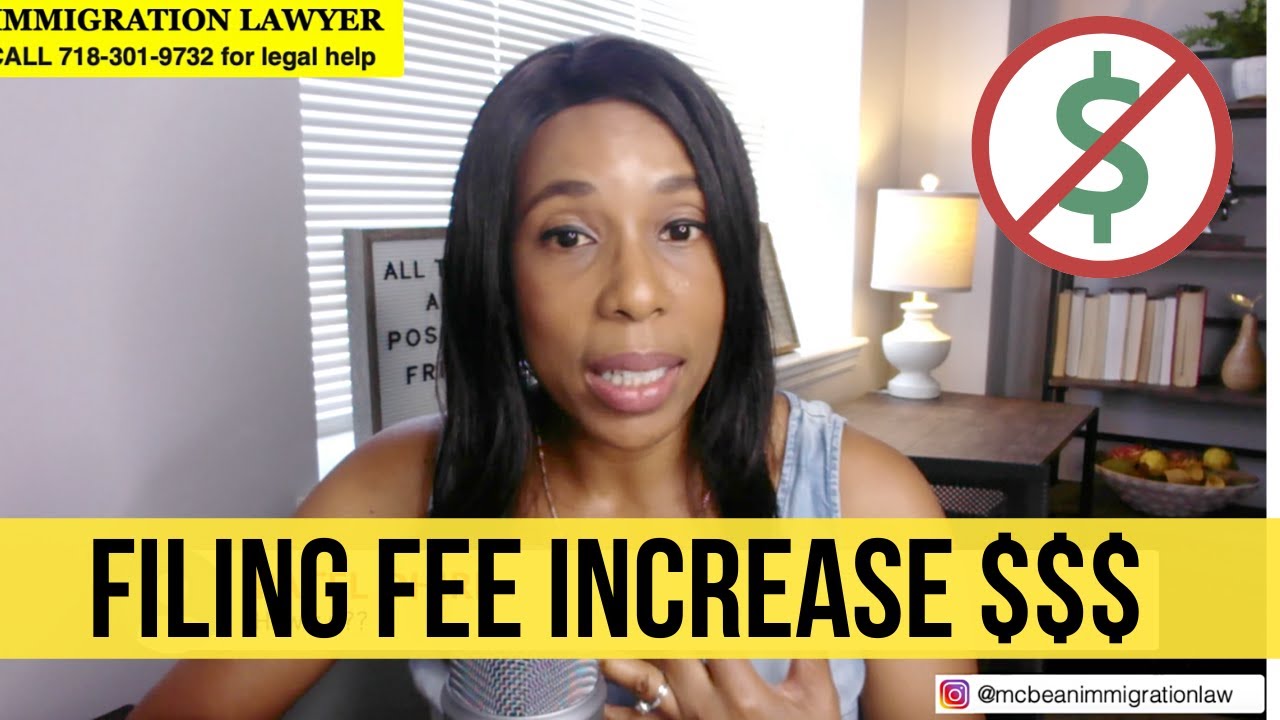 NEW USCIS FEE INCREASES PUBLISHED: I-130, I-485, I-765, I-129F, I-601, I-601A, N-400, I-589, I-212