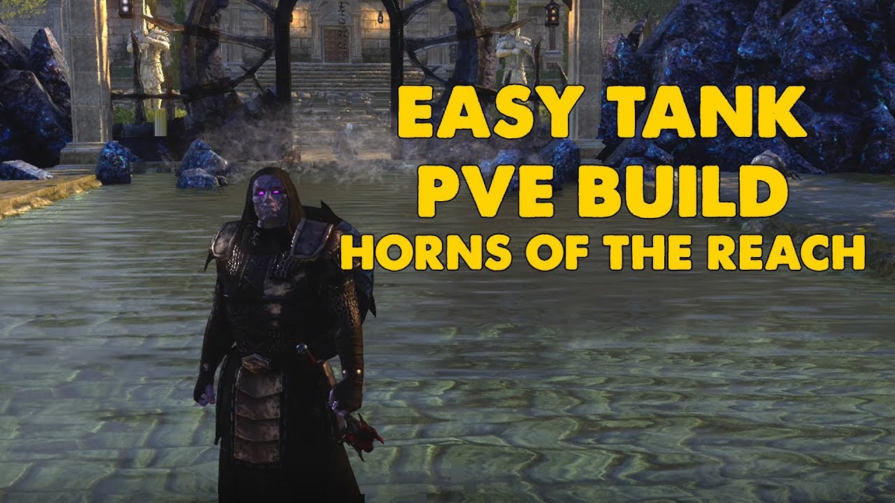 ESO - Easy Tank PVE Tank build - (Horns Of The Reach)