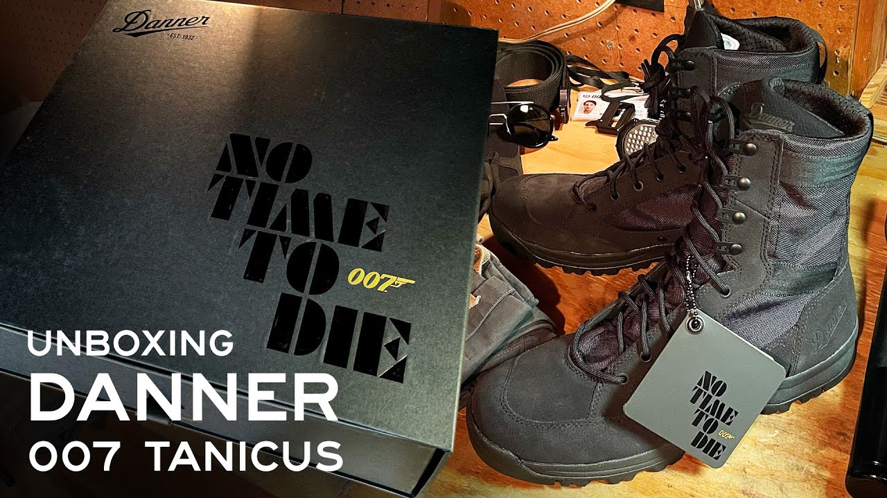 Unboxing the Danner 007 Tanicus James Bond Boots No Time To Die