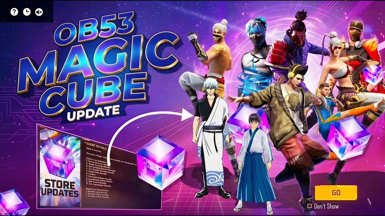 FREE FIRE MAGIC CUBE STORE UPDATE || FREE MAGIC CUBE OB53