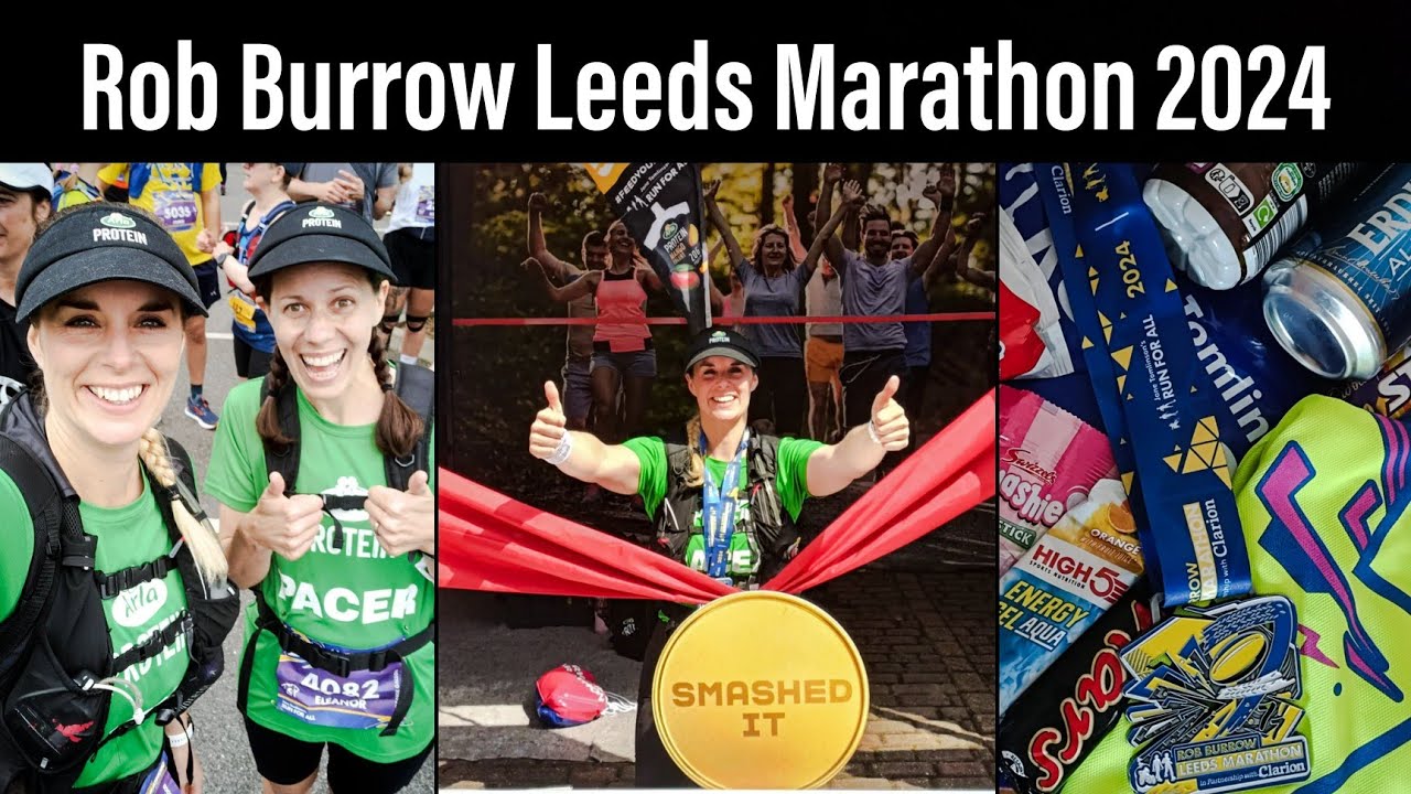 Running the Rob Burrow Leeds Marathon 2024. Pacing 5:30 for Northern Pacing Volunteers