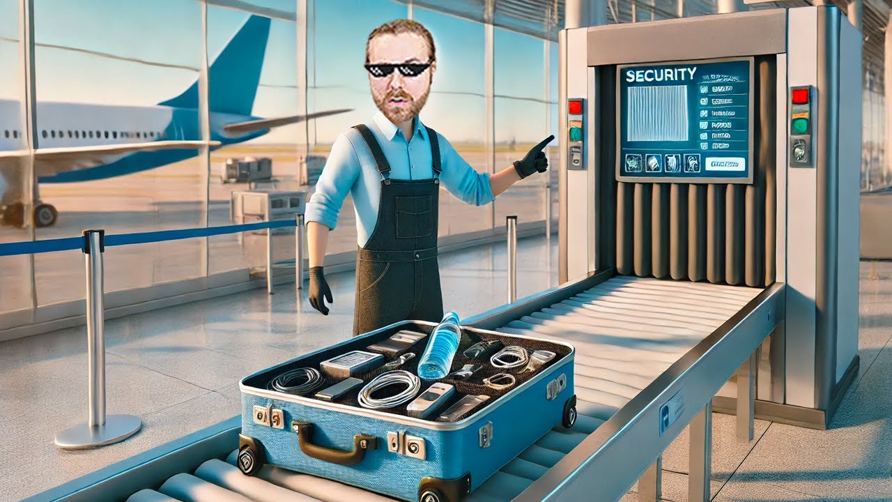 Lucrez la *AEROPORT* si Verific BAGAJE!