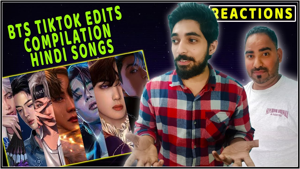 #25 | BTS Tiktok Edits Compilation Hindi Songs | Shorts Videos | Topop Reactions