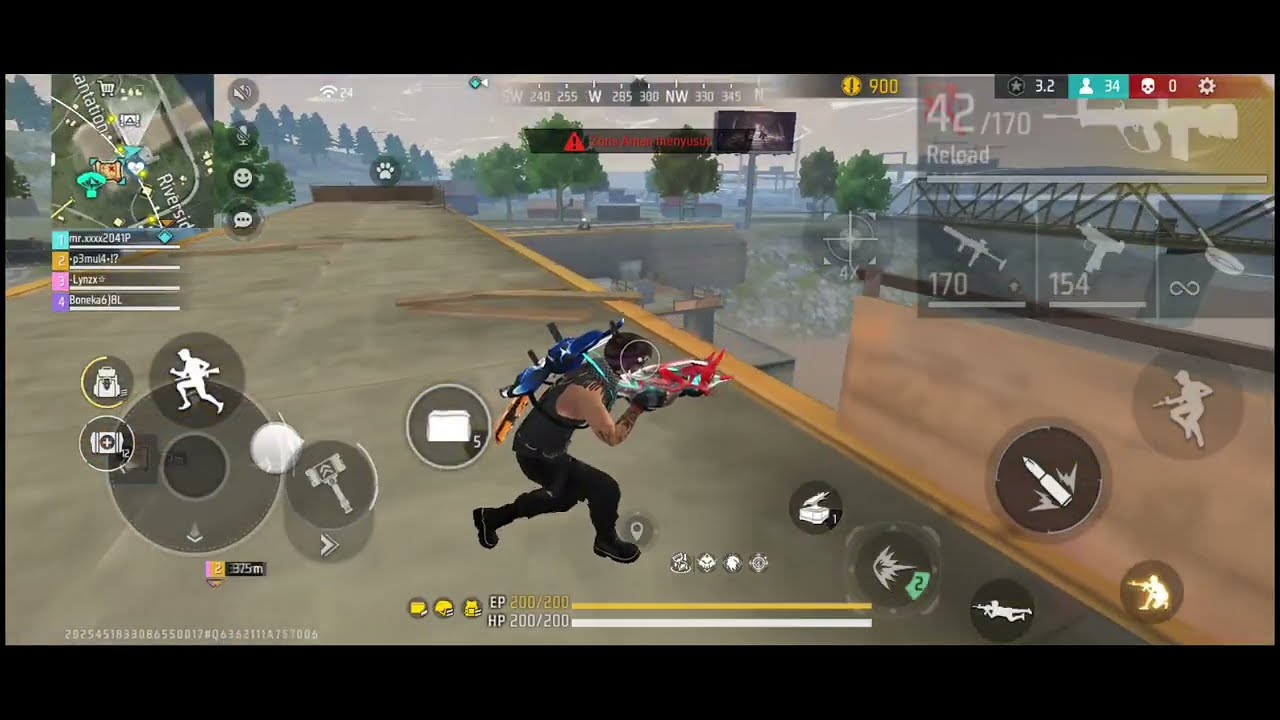 MABAR LAGI SAMA TRIO BOCIL MAINNYA SERU TAPI NGERAS !!! - FREE FIRE INDONESIA 