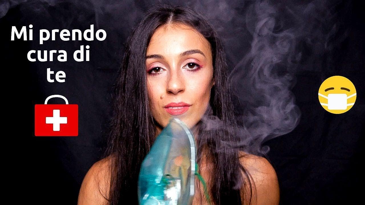 TI AIUTO a GUARIRE dal RAFFREDDORE con l'AEROSOL / Medical Roleplay ASMR ITA