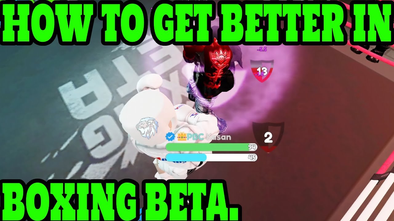 Как стать ЛУЧШЕ в Boxing Beta! (Roblox)
