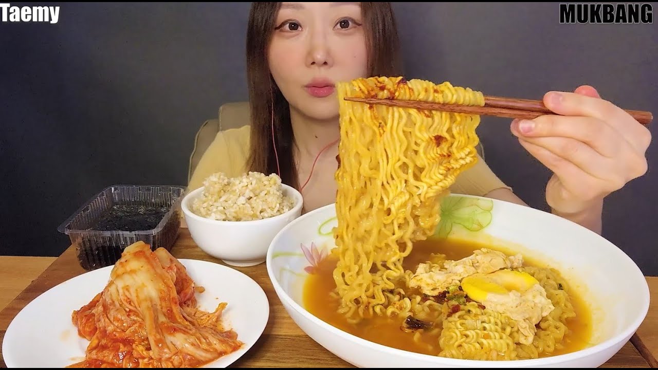 열라면 땡기는 날! 🌶️ SPICY YUL RAMYUN  #mukbang #열라면