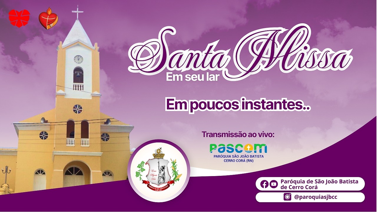 MISSA DE PRECEITO - 3º DOMINGO DA QUARESMA - 07/03/2026