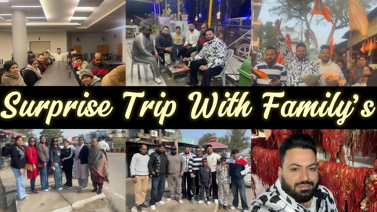 Surprise Trip With Family’s { Full Masti Vlog } { 2026 } { Mohit Family Vlogs } 