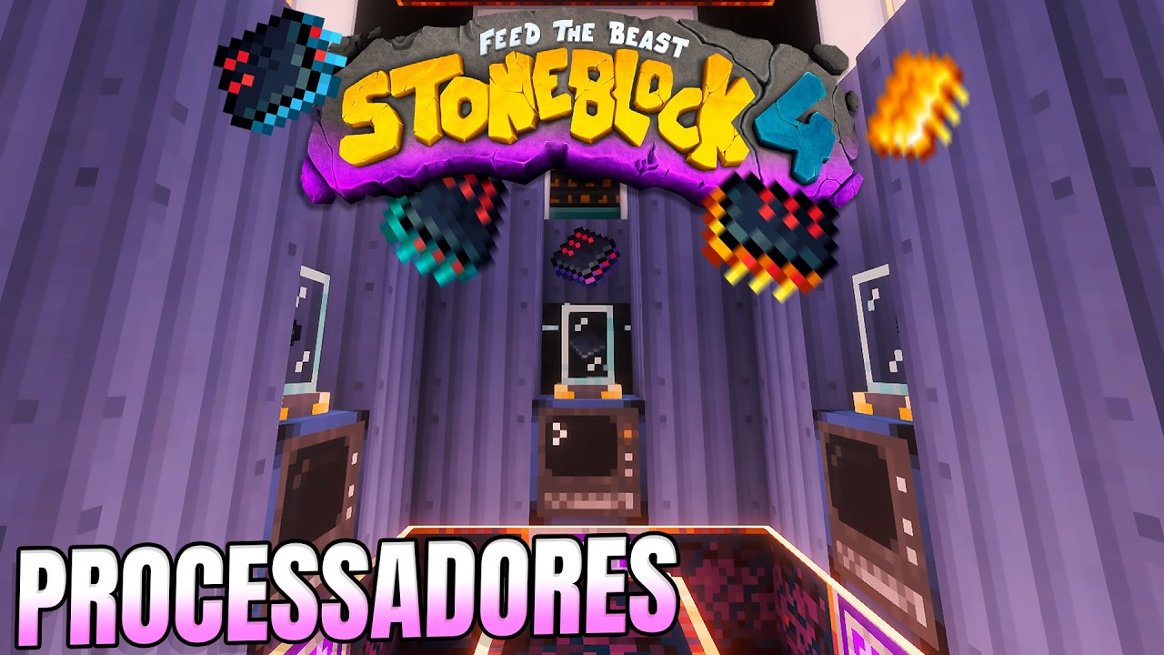 O APPLIED ESTÁ DIFERENTE!!! MEGAFARM DE PROCESSADORES DO AE2 ! StoneBlock 4 #09