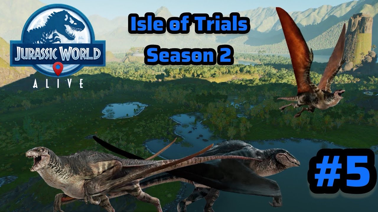 Let’s Play Jurassic World Alive: Isle of Trials Season 2 Part 5