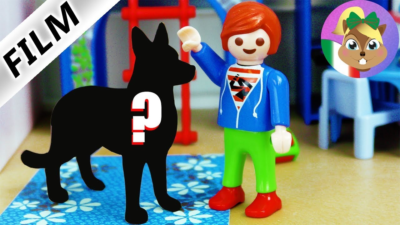 playmobil film italiano | Il nuovo animale domestico - Julian super contento con un nuovo amico