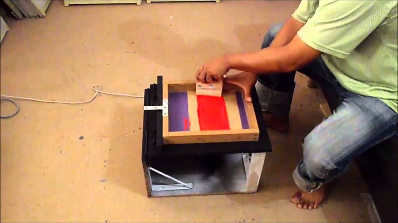 TEKNIK PRINTING TOPI ( screen printing )