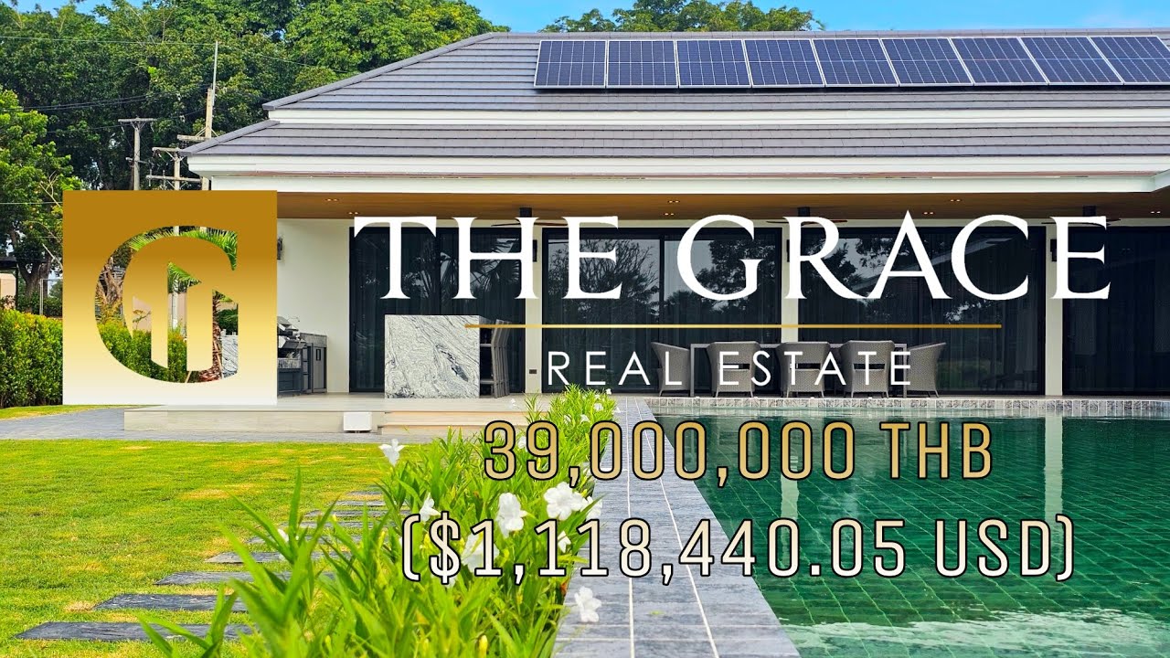 Palm Hills, Best Quality Villa, Hua Hin – Cha Am For Sale (Off-Plan), 39,000,000 THB #GHS10414